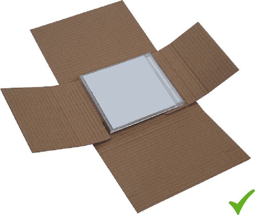 Esempio di imballaggio di un cd