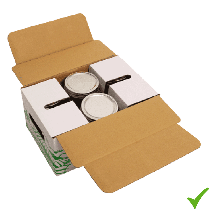 Istruzioni su come spedire latte in alluminio