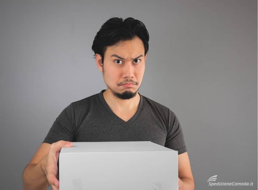 Un cliente della SDA spedizioni insoddisfatto