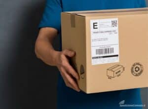 Spedizione internazionale in consegna