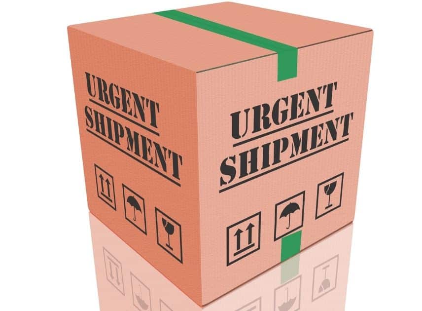 Pacco per spedizione in 24 ore